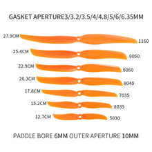 NZACE 10pc/lot GWS Screw Propeller PROP 5pk DD Flyer 10X6 C BS1V EP1160 1060 9050 8060 8040 7035 6035 5030 Free shipping