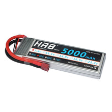HRB FPV 450 500 7.4V 11.1V 14.8V 18.5V 22.2V 5000mAh 50C 100C 2S 3S 4S 5S 6S LiPo Battery For Traxxas Car Helicopter Boat