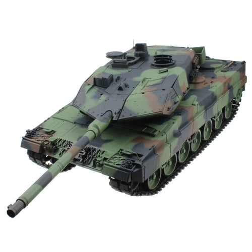 2.4G 1/16 15 Channel German Leopard 2 A6 Radio Control Battle Tank RC Army Tank Model Kits Toy Gift