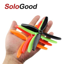 10pcs 3045/4045/5040/5045 3 4 5 6 Blades Bullnose Propeller CW /CCW for 250 FPV Racing Quadcopter ZMR250 Robocat