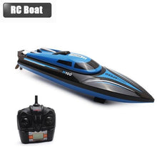 Christmas toy TKKJ H100 2.4G RC Boat 180 Degree Flip High Speed Electric RC Racing Boat for Pools Lakes and Outdoor Adventure