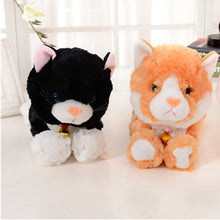 Robot Cat Rc Robots Animals Kids Toys Radio Control Wireless Cat Yellow Black Cute Singing Talking Walk Move Toys For Children