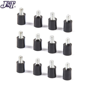 12Pcs M3 Flight Controller Anti-Vibration Standoff Fixed Screw Damper Mounting Hardware for Naze32 CC3D F3 F4 RC Quadcopter