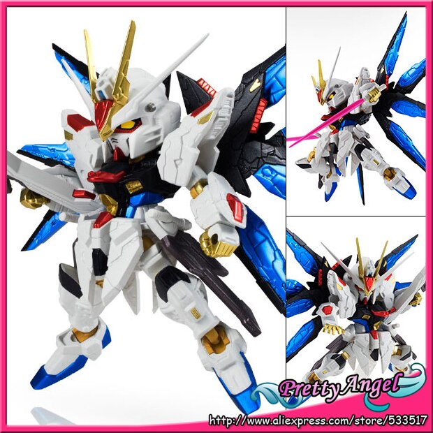 Original Bandai Tamashii Nations NXEDGE STYLE Mobile Suit Gundam SEED Destiny Figure - Strike Freedom Gundam (RE:COLOR Ver.)