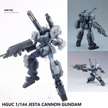 Original HG 1/144 Gundam Model RGM-96X JESTA CANNON GUNDAM Japanese Model Robot Mobile Suit Kids Toys