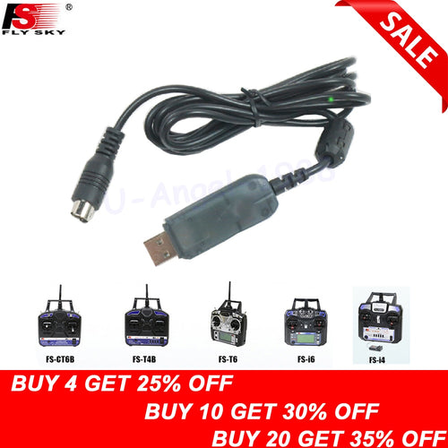1pcs Firmware Upgrade Download Data Cable For Flysky fly sky FS I6 FS-I6 RC Transmitter Dropship
