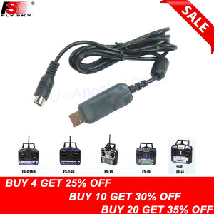 1pcs Firmware Upgrade Download Data Cable For Flysky fly sky FS I6 FS-I6 RC Transmitter Dropship