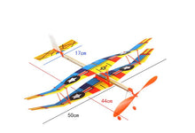 Tensible motor Airplane Inertial Foam Glider Aircraft Toy PBiplane Model Outdoor Toy Educational Toys