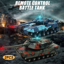 Battle Tank Rc Tank Car 2pcs Multicolor Remote Control Tank Collection Beginning Ability Kids Rc Toy Game Car Toy Tank Toy Cool