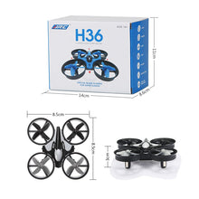 Newest Mini Drone JJRC H36 6 Axis RC Micro Quadcopters With Headless Mode Drones One Key Return RC Helicopter Vs JJRC H8 Dron