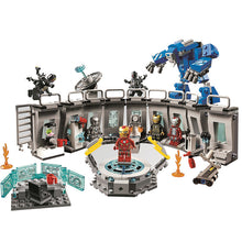 76125 76126 Marvel Avengers Endgame Iron Man Hall of Armor Building Blocks Kit Bricks Classic Movie Model Compatible Assembled
