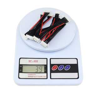 10PCS Lipo Battery Balance Charger Cable 11CM 2S 3S 4S 5S 6S 22AWG Cable Soft Silicon Wire Plug For IMAX B3 B6