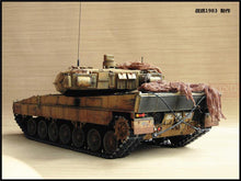 KNL HOBBY Heng Long, 1: 16RC Leopard 2 tank model remote control two foundry heavy coating of paint to do the old