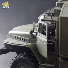 WPL B36 1:16 Ural RC Car 6WD Military Truck Rock Crawler Command Communication Vehicle KIT Toy Carrinho de controle