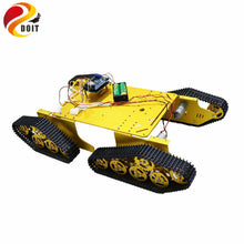 T900 Bluetooth/Handle/WiFi RC Control Robot Tank Chassis Car Kit with UNO R3 Development Board+ 4 Road Motor Driver Board DIY