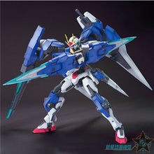 Japaness BANDAI Original Gundam MG 1/100 Model 00 GUNDAM SEVEN SWORD/G STYLE Mobile Suit Kids Toys With Holder