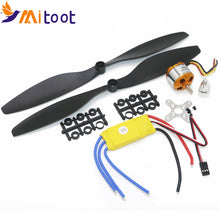 A2212 1000KV 2200 Brushless Outrunner Motor +SimonK 30A ESC+1045 Propeller(1 pair) Quad-Rotor Set for RC Aircraft Multicopter