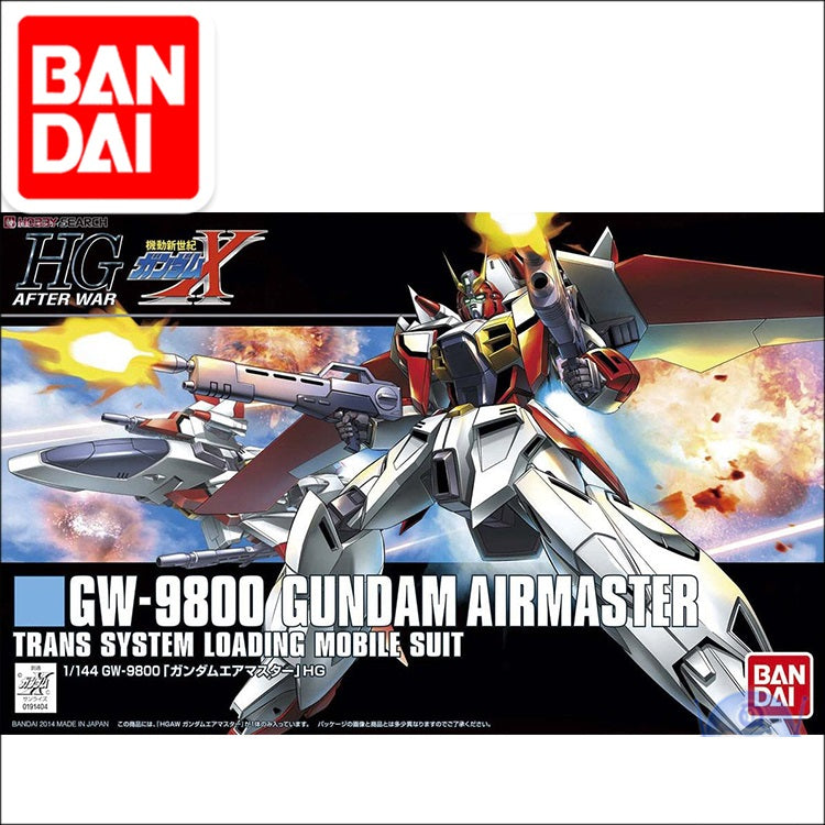 Original JAPANESS Gundam HG 1/144 Model GW-9800 GUNDAM AIRMASTER Mobile Suit Kids Toys