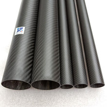 4PCS Twill Matte 3K Carbon fiber circular tube Length 500mm high hardness OD 8mm 10mm 12mm 16mm 20mm 25mm 30mm