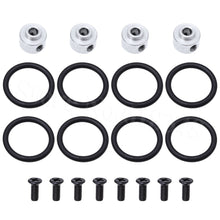 4pcs Airplane Propeller 3.17mm Prop Adapter Prop Saver with Screws Rubber O Rings Kit Electric Brushless Motor Shaft RC Parts
