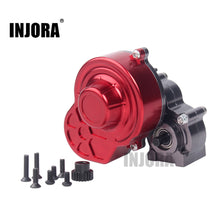 INJORA Complete Metal SCX10 Gearbox Transmission Box with Gear for 1/10 RC Crawler Axial SCX10 Upgrade RC Car Parts