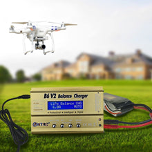 HTRC Imax B6 V2 80W 6A RC Balance Charger For LiIon/LiFe/NiCd/NiMH/High Power Battery LiHV 15V 6A AC Adapter IMAX Charger