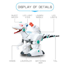 Remote Control Toys Interactive Robots Electric interactive Dinosaurs toys walking Fire Dragon & Dinosaurs For Games Kids Toys