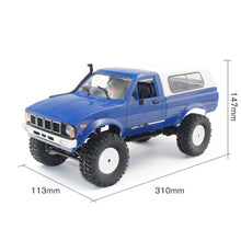 RC C-24 4WD 1:16 RC Car Off Road Crawler Climbing Toys with Headlight Remote Control Vehicle Buggy Toys for Kids Gift RTR