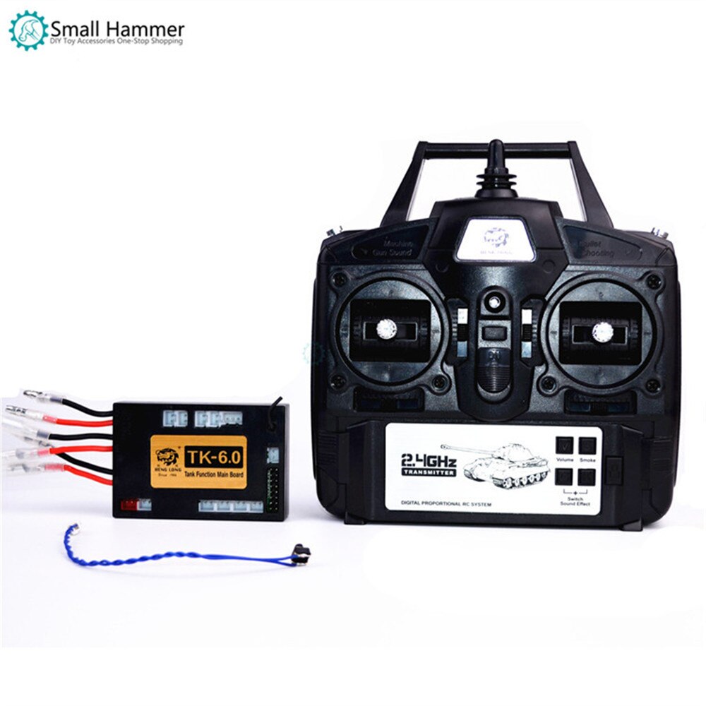 1:16 Henglong tank accessories 6.0 motherboard remote control 2.4G control system