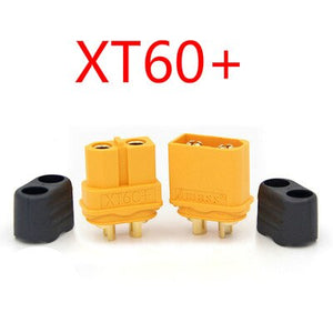 10 x Amass XT60+ Plug Connector With Sheath Housing 5 Male 5 Female (5 Pair ) servo spare parts