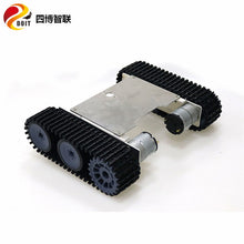 SZDOIT Metal Tracked Tank Chassis Kit Smart Shock Absorbing Avoidance Crawler RC Robot Frame 12V DC Motor DIY For Arduino Toy