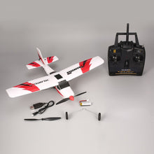 VOLANTEX V761-1 2.4Ghz 3CH Mini Trainstar 6-Axis Remote Control RC Airplane Fixed Wing Drone Plane RTF for Kids Gift Present