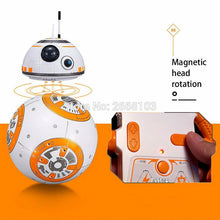 Upgrade BB-8 Ball 20.5cm Star Wars RC Droid Robot 2.4G Remote Control BB8 Intelligent With Sound Robot Toy For Kids Model Action