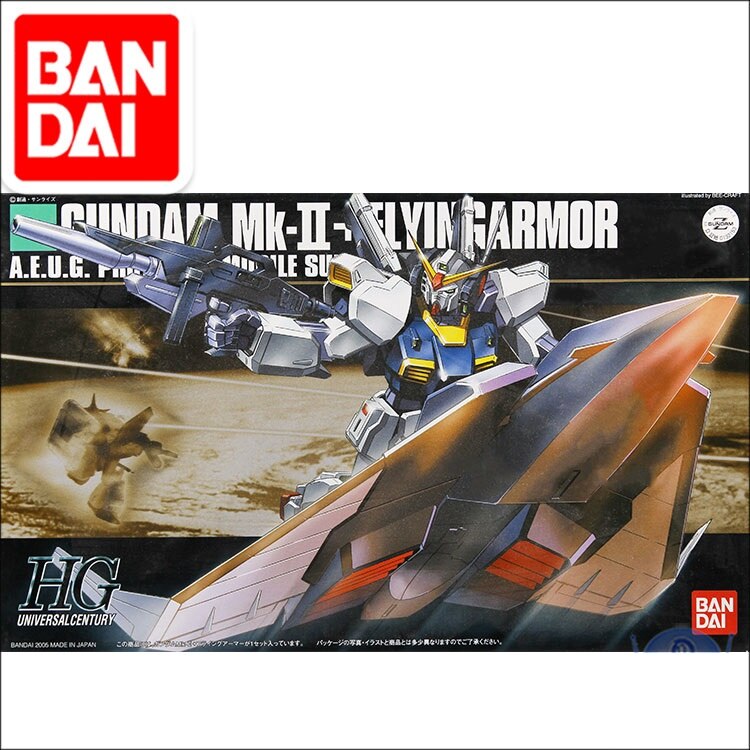 Original Gundam HG 1/144 Model GUNDAM MARK-II FLYINGARMOR Mobile Suit Kids Toys