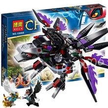 412pcs Razar's CHI Raider Crow Mini Temple 10060 assembling Model amazing Rizzo Ewar Building Blocks Boys Compatible with Lego