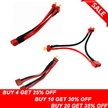 T-Plug Y Wire Harness Female to Male T Plug Parallel Battery Pack Connector Cable