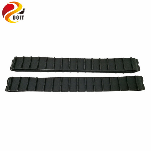 DOIT Rubber carTrack for robot Tank car chassis pedrail transmission belt for tractor crawler caterpillar chain tracked wheel