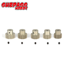 SURPASS HOBBY 5Pcs 32DP 3.175mm 12T 13T 14T 15T 16T 17T 18T 19T 20T Metal Pinion Motor Gear Set for 1/10 RC Car Truck
