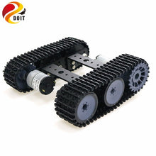 Mini TP100 Aluminum Alloy Tank Robot Chassis Caterpillar Platform With 12V 350rpm Motor DIY Arduino Unassembled Kit