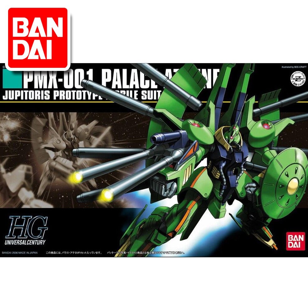 Original Gundam HG 1/144 Model Palace Athene PMX-001 Mobile Suit THE ORIGIN GTO Kids Toys