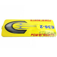 E36 KIT 30" Electric RC boat Well Painted Fiber Glass Monohull Boat Hull only for Advanced Player Yellow TH02650