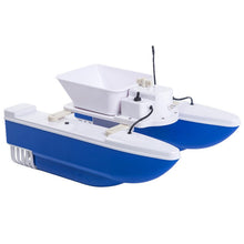 2019 Wireless Control Intelligent Electric RC Fishing Boat 500M 1.5KG Double Body Folding Automatic Feeding RC Nesting Bait Boat