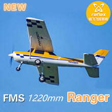 FMS 1220mm Ranger Trainer Beginner RC Airplane Plane with Reflex Gyro Autobalance 4CH 3S EPO PNP Model Aircraft Floats optional