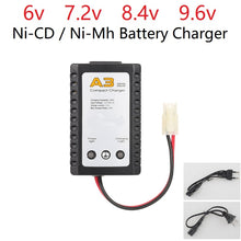 Professional edition A3 Charger 6v 7.2v 8.4v 9.6v Battery Charger for NiCd NiMH battery with Tamiya Plug Kep-2p Plug For RC toys