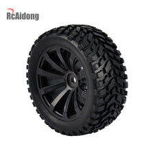 4PCS 1/10 RC Rally Car Grain Rubber Tires Off-road Tires and Wheels for Traxxas Tamiya HSP HPI Kyosho RC On Road Car