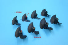 4PC 2-blade Nylon Propeller P40*D27/30/32/35/38/40/45mm Propellers 3.17mm 4mm Pitch Props for DIY RC Boats Spare Parts