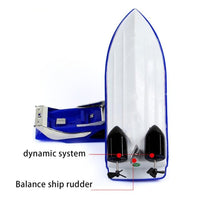 Hot RC Speedboat Super Mini Electric Remote Control High Speed Boat Ship 4-CH RC Boat Game Toys Birthday Gift Kid Children Toys