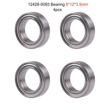 Original Wltoys 12428 12423 RC Car Spare Parts Bearing/Screw/Differential/Servo/Nut/Motor/Charger/Light 12428 Parts 0089-0129