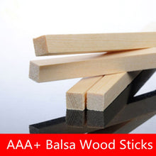 300mm long 2x2/3x3/4x4/5x5/6x6/7x7/8x8/9x9mm Square long wooden bar AAA+ Balsa Wood Sticks Strips for airplane/boat model DIY