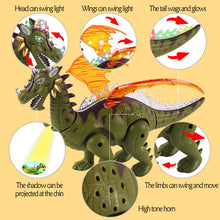 Projection Sounding Flashing Electronic Jurassic Dinosaur Cool Animals Toys Flashing Lovely Electronic Toys For Birthday Gift